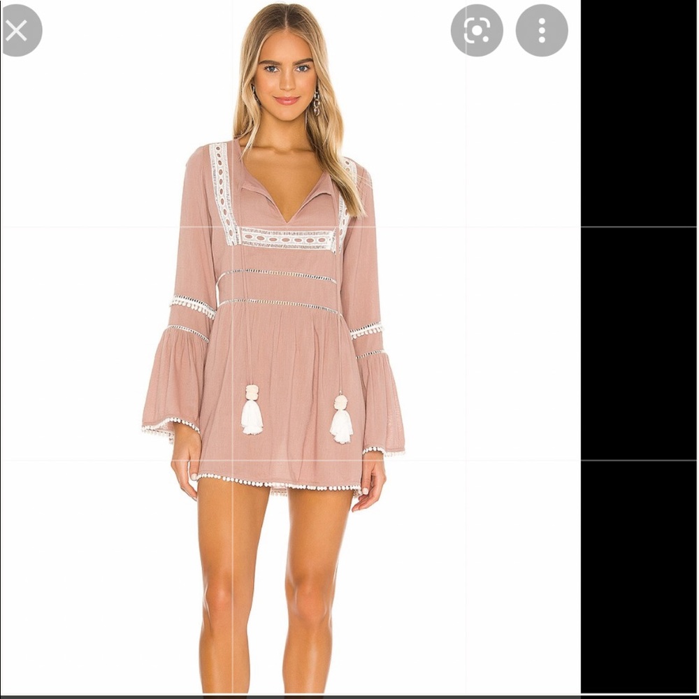 💥💥HOST PICK!!💥💥 Show me your Mumu Romania Tunic Dress in Mauve size medium